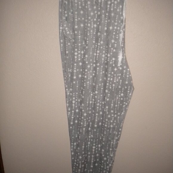 Nautica Women's Plus Size 3X Gray Star Soft Fleece 2-piece Pajama Set NWT - Picture 5 of 5